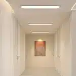 39.4" Dimmable LED Ceiling Light, 48W Ultra-Thin Long Lamp, 3000-6000K Adjustable, High Brightness Low Profile for Bedroom