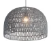 HMS Modern Gray Lantern Metal Dimmable Ceiling Light Shades 6000K CCT IP44 Remote for Home Office Living Room Bedroom Hotel