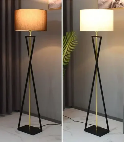 Nordic Modern Floor Lamp Creative Iron Floor light For Living Room Bedroom Study Decor Light Home Night Table Lamp Standing