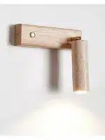 Wabi Sabi Wind Bedhead Wall Light Rotating Reading Bedroom Room Study Wind Belt Switch Retro Wall Spotlight Led Light