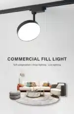 2 Wires Set LED Track Light AC220V-240V 12w 18W 24W Black Aluminum Track Lighting Rail Spot Led For Home Kitchen Clothing