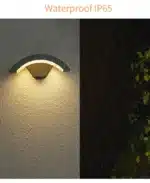 Motion Sensor Outdoor Light LED Exterior Motion Porch Light Modern Outdoor Wall lamp IP65 Waterproof 3000K for House Garage