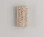 Three-dimensional Natural Stone Wall Lamp For Parlor Bedroom Stairs Corridor Indoor Art Deco Sconce 3000K – angled view