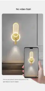 Modern LED Wall Lamp for Living Room Bedroom Bedside Study Room Stair Aisle Minimalist Creative Wall Sconce Home Decor
