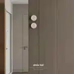 Luxury Spain natural Marble Round Wall Lamp Nordic Modern LED room Light living room Bedroom Passage corridor High-end