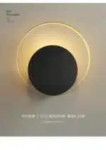 Nordic Wall Lights for Home American Wall Lamp Light Background Bedroom Lamp Aisle Bedside Lamp Wall Decor – side view