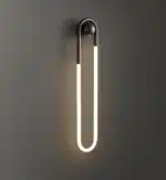 Tinlaibor Minimalist Wall Lamp Modern Designer Creative Study Living Room Bedroom Background CE Wall Light Bedhead – angled