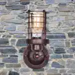 American Simple Loft Wall Light Country Industrial Retro Indoor Wall Lamp for Bedroom Living Room Bar Aisle Wrought Iron