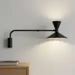 Modern Designer Adjustable Wall lamp Swing Retro Long LED Wall Light Bedroom Bedside Exhibition Hall Background Light – top