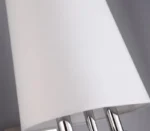2025 Fabric Wall Lamp Modern Iron Wall Lights Dining Living Room Bedroom Creative Double Head AC85-265V Sconce Light