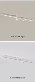 Nordic Led Ceiling Lamp For Living Dining Room Bedroom Closets Kitchen Aisle Strip Track Spotlight Background Lighting