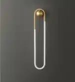 Tinlaibor Minimalist Wall Lamp Modern Designer Creative Study Living Room Bedroom Background CE Wall Light Bedhead – top view