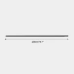 Kitchen Led Pendant Dining Room Chandeliers Lights Hallway Linear Magnetic Track Light DIY Dining Table Bar Table Lamp