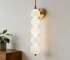 Nordic Modern Glass Bed Head Wall Lamp Minimalist Sconce for Bedroom Corridor Living Room Background Wall Decor