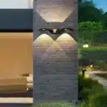 9W/15W LED Wall Light Garden Wall Lamp IP65 Outdoor Waterproof Lamp Fixture House Decoration Lighting Corridor Aisle Light