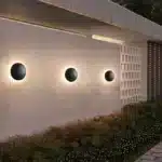 Aluminum Outdoor waterproof wall lamp, courtyard garden, modern and minimalist balcony, living room, bedroom, indoor wall