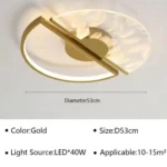 Modern LED Ceiling Lamp For Living Dining Room Study Bedroom Aisle Ceiling Light Chandelier Indoor Home Decor Lighting