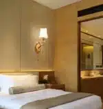 Nordic Wall Lamp with Switch Living Room Bedroom Bedside Modern Simple Led Indoor Wall Lights Glass Shade Decor Miroir Mural
