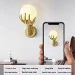 Lampara Mesita Noche Luces Led Para Habitacion Wall Lamp Light For Bedroom Espelhos De Paredes Lampara Pared Cabeceros