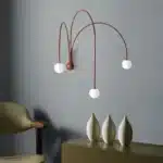 Nordic Designer Led Wall Lamp Modern Living Room Bedroom Glass Light Indoor Light Minimalist Home Decor Fixture Wall – side