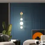 Nordic Designer Led Wall Light for Living Room Bedroom Corridor Modern Simple Golden Wall Lamp Decoration Indoor Lighting
