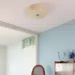French cream style circular ceiling light Nordic Bauhaus glass ceiling light minimalist living room dining room and bedroom