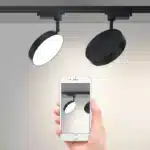 2 Wires Set LED Track Light AC220V-240V 12w 18W 24W Black Aluminum Track Lighting Rail Spot Led For Home Kitchen Clothing