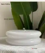 French cream style circular ceiling light Nordic Bauhaus glass ceiling light minimalist living room dining room and bedroom
