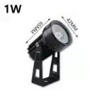Outdoor Spotlight 220V Waterproof LED Floodlight 1W 3W 5W 7W 10W 12W 15W Outdoor Garden Wall Lawn Light Landscape Courtyard