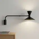 Modern Designer Adjustable Wall lamp Swing Retro Long LED Wall Light Bedroom Bedside Exhibition Hall Background Light