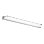Modern LED vanity light for bathroom mirror, sleek design