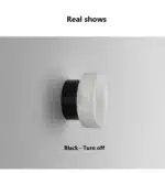Luxury Spain natural Marble Round Wall Lamp Nordic Modern LED room Light living room Bedroom Passage corridor High-end