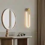 Tinlaibor Minimalist Wall Lamp Modern Designer Creative Study Living Room Bedroom Background CE Wall Light Bedhead – base