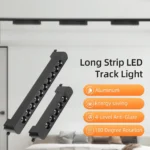 Led Track Light Ceiling Light 110V 220V Rail Lighting Lights 10W/20W Spotes to Ceiling Lighting for Home Kitchen Bedroom