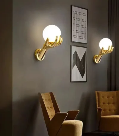 Lampara Mesita Noche Luces Led Para Habitacion Wall Lamp Light For Bedroom Espelhos De Paredes Lampara Pared Cabeceros