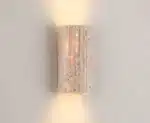 Three-dimensional Natural Stone Wall Lamp For Parlor Bedroom Stairs Corridor Indoor Art Deco Sconce 3000K – base detail
