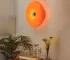 Tricolor Lighting Plastic Donut Wall Lamp Modern Energy Saving Touch Switch Lamp Dimmable USB Plug Desk Lamp Bedroom