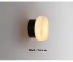 Luxury Spain natural Marble Round Wall Lamp Nordic Modern LED room Light living room Bedroom Passage corridor High-end