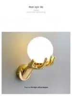 Lampara Mesita Noche Luces Led Para Habitacion Wall Lamp Light For Bedroom Espelhos De Paredes Lampara Pared Cabeceros