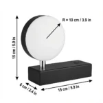 Nordic LED Indoor Wall Lamp 350 Degree Rotation Wall Sconce 5W With 150CM line Wall Light with Switch for Bedroom Study