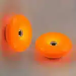 Tricolor Lighting Plastic Donut Wall Lamp Modern Energy Saving Touch Switch Lamp Dimmable USB Plug Desk Lamp Bedroom