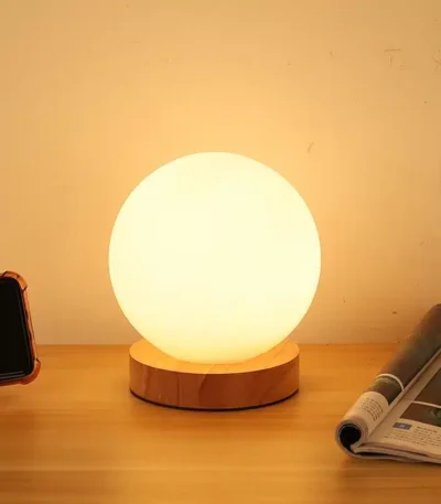 ADELIER Modern Table Lamp Iron Body and Wood Base Table Lights For Bedroom Living room Children Reading Desk Lamp Lighting
