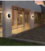Aluminum Outdoor waterproof wall lamp, courtyard garden, modern and minimalist balcony, living room, bedroom, indoor wall