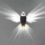LED Eagle Wall Lamp with Luminous Wings Household Wall Mounted Projection Lamp Ambient Light For Master Bedroom Dining Room