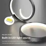 Modern LED Wall Lamp for Living Room Bedroom Bedside Study Room Stair Aisle Minimalist Creative Wall Sconce Home Decor