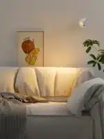 1Pc Wireless LED Spotlight, USB - charge, 2000mAh battery, touch - control 3 - color, for indoor decor (plant/pic/art),