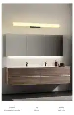 Wall Lamps Bathroom Led Mirror Light Waterproof 12W 16W 22W AC85-265V LED Tube Modern Wall Lamp Bathroom Lighting – top view