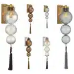 Modern Nordic Glass Wall Lamp All Copper Creative Gourd Lighting Model Room Living Room Dining Room Indoor Lighting Fixtures