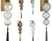 Modern Nordic Glass Wall Lamp All Copper Creative Gourd Lighting Model Room Living Room Dining Room Indoor Lighting Fixtures