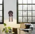 American Simple Loft Wall Light Country Industrial Retro Indoor Wall Lamp for Bedroom Living Room Bar Aisle Wrought Iron